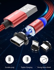 Magnetic USB Fast Charging Micro Type C Cable
